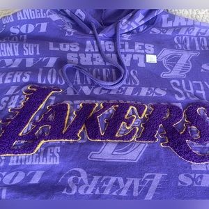 Los Angeles Lakers Sweatsuit Hoodie and pants 2-Piece new with tags XXL